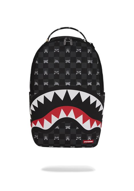 Zaino con Shark Mouth SPRAYGROUND | 910B8872NSZGRAYPEEKING CHARACTER CHECK